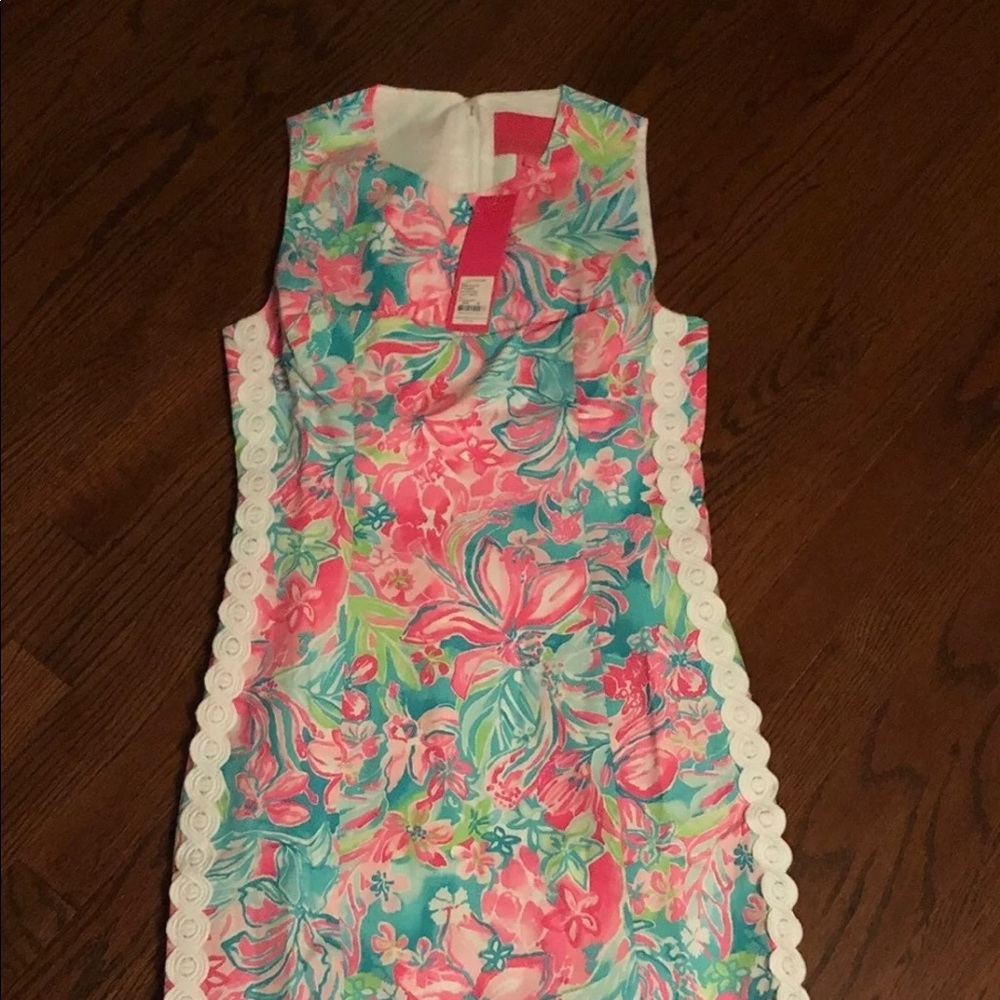 NWT Lilly Pulitzer Mila shift dress. Size 00.